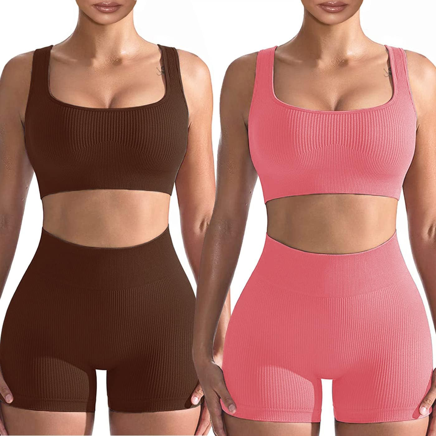 Cute YOGA Workout Set - 2 Piece Women'S Workout Outfits