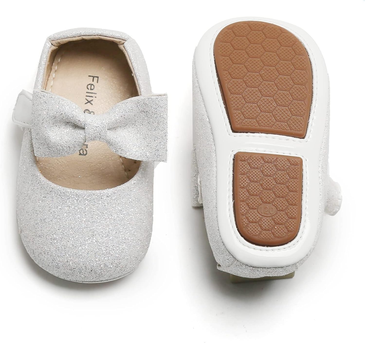 Soft Sole Baby Shoes - Infant Baby Walking Shoes Moccasinss Rubber Sole Crib Shoes
