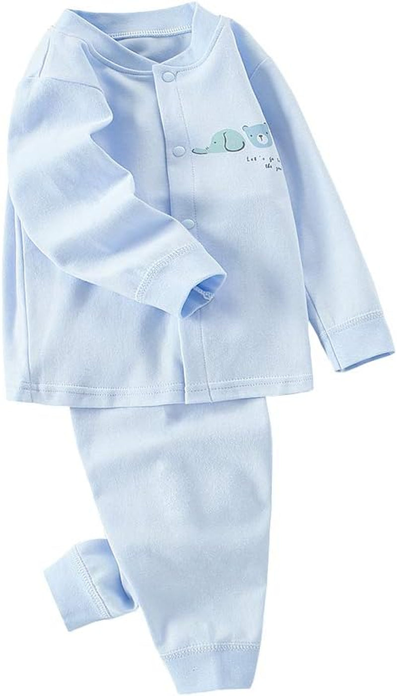 Baby Girl Clothes, 3 Pieces Long Sleeved Cute Toddler Infant Outfits Kids Tops and Pants Set