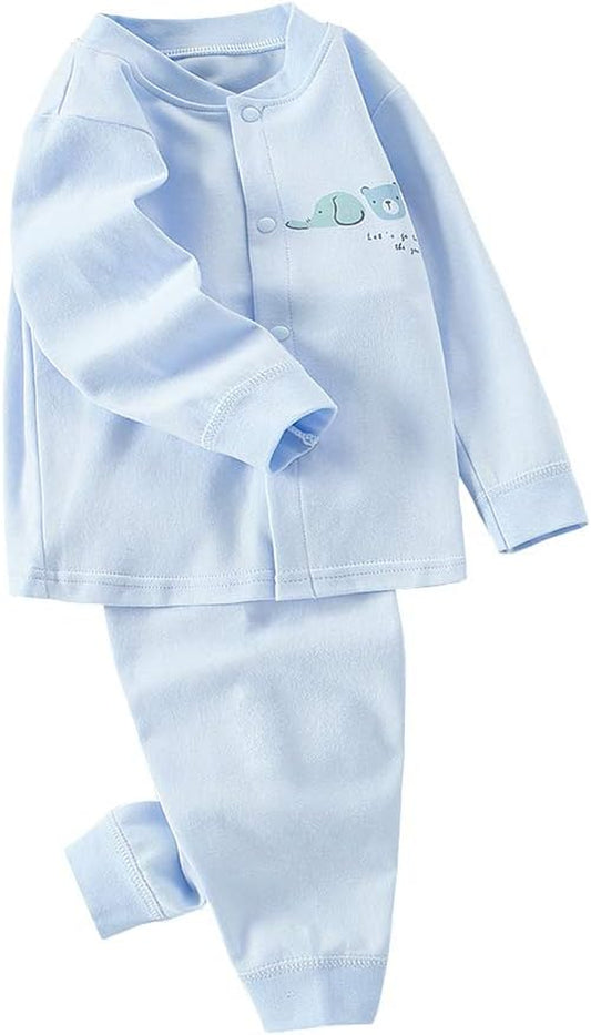 Baby Girl Clothes, 3 Pieces Long Sleeved Cute Toddler Infant Outfits Kids Tops and Pants Set