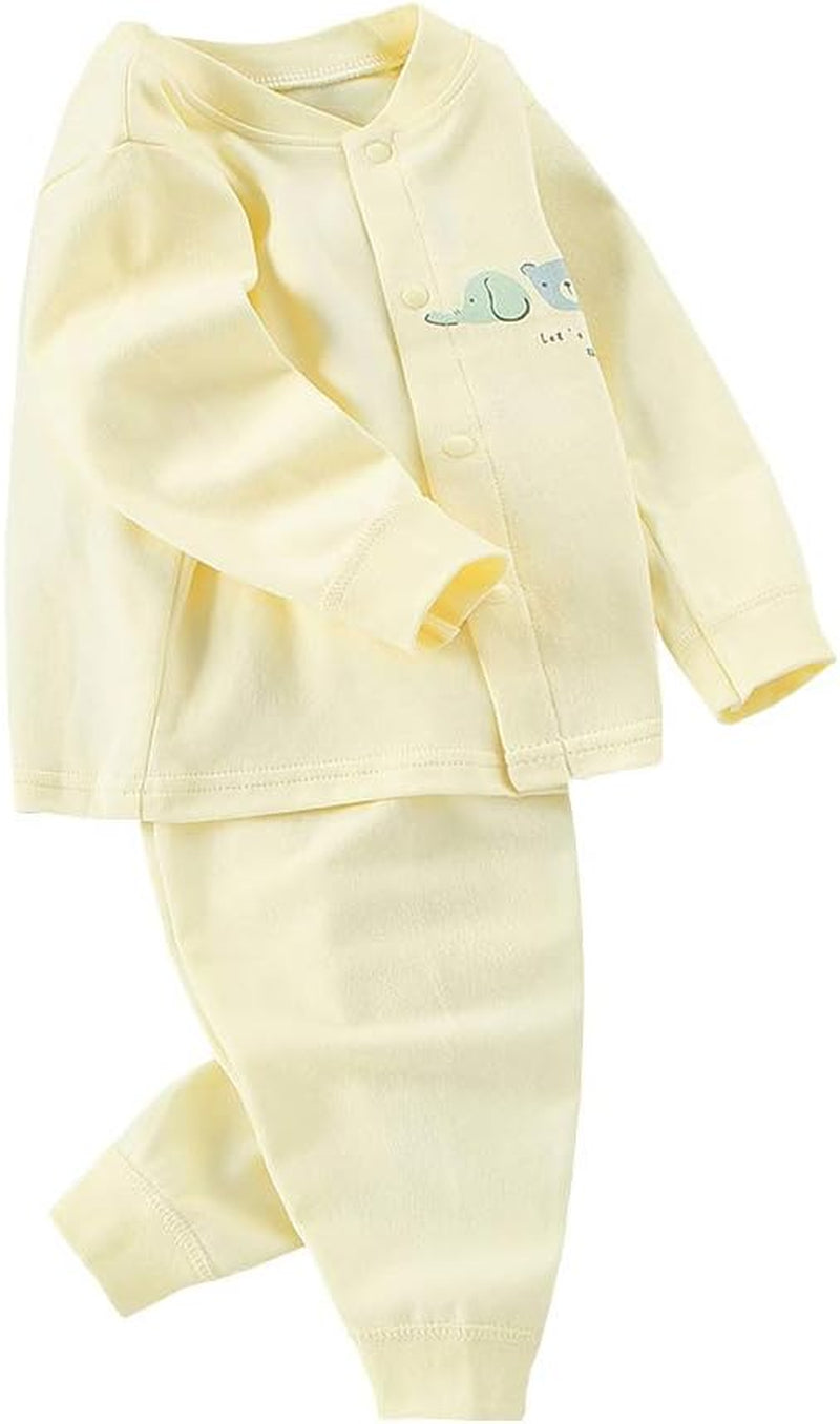 Baby Girl Clothes, 3 Pieces Long Sleeved Cute Toddler Infant Outfits Kids Tops and Pants Set